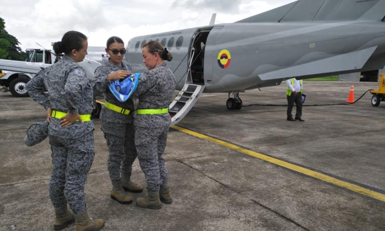 Un menor en delicado estado de salud, fue trasladado por la Fuerza Aérea Colombiana desde Amazonas