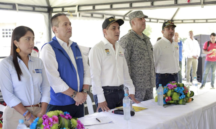 Al Salado, Bolívar, llegó el CACOM 3 en apoyo a las víctimas del conflicto