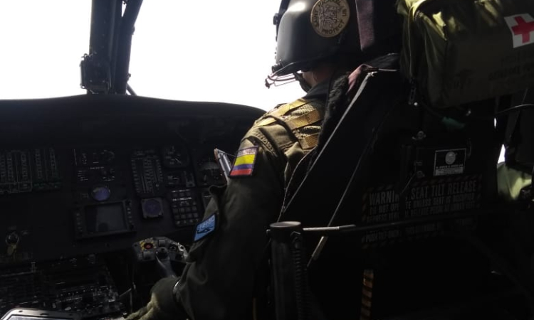 Dispuestas y a punto se encuentran las aeronaves y tripulaciones de la Fuerza Aérea Colombiana