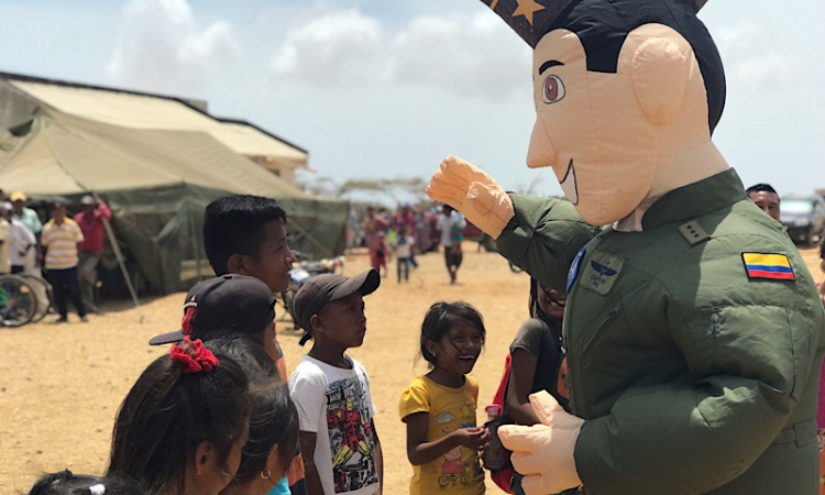 La Fuerza Aérea Colombina llegará a Bahía Portete con salud y bienestar 