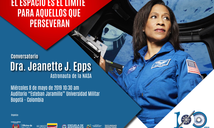 La doctora Jeanette J. Epps, astronauta de la NASA, visitará la EPFAC