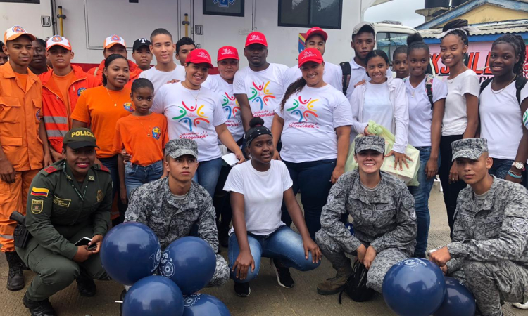 Health Fiwi People destacada iniciativa en la que participó la Fuerza Aérea Colombiana