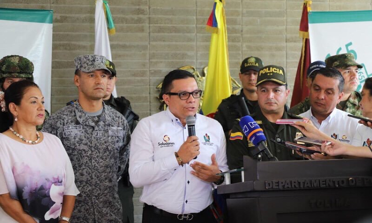Siete personas capturadas deja operación realizada en el sur del Tolima por parte de la Fuerza Pública