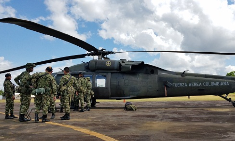 Fuerzas Militares reforzarán sus operaciones en Guainía con apoyo de la Fuerza Aérea 