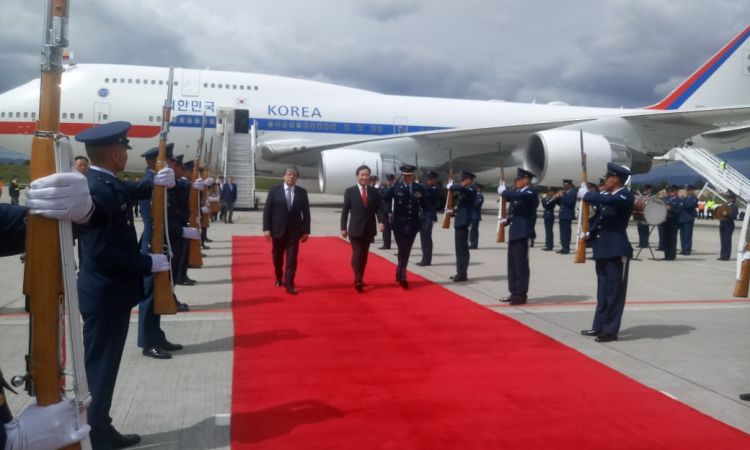 CATAM Recibió al Primer Ministro Coreano en su Visita a Colombia.