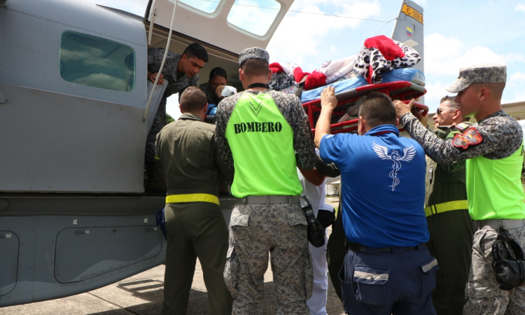 Con un avión medicalizado fue salvaguardada la salud de menor de edad de Villavicencio