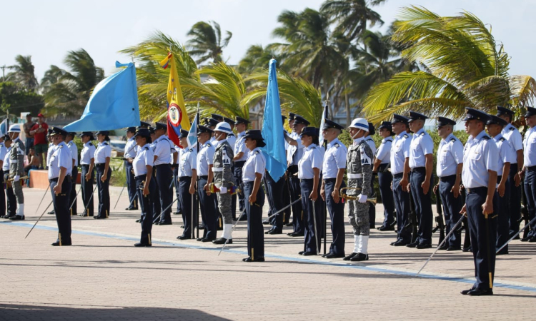 Fuerza Aérea Colombiana conmemoró 38 años en el Archipiélago de San Andrés, Providencia y Santa Catalina
