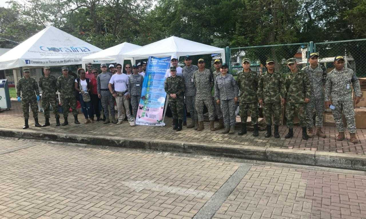 En la  III Gran Jornada de Recolección de Residuos Posconsumo está presente la Fuerza Aérea Colombiana