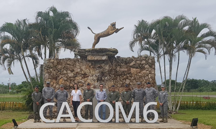 Gobernador Encargado del Caquetá visitó el CACOM 6