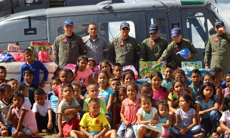 Plan Corazón Amigo de la Fuerza Aérea benefició a más de 43 niños del internado