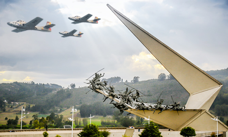 Desde el aire Fuerza Aérea rendirá homenaje a los héroes de la Batalla del Pantano de Vargas