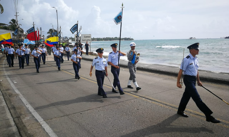 El Grupo Aéreo del Caribe, celebró el Bicentenario de la Batalla de Boyacá