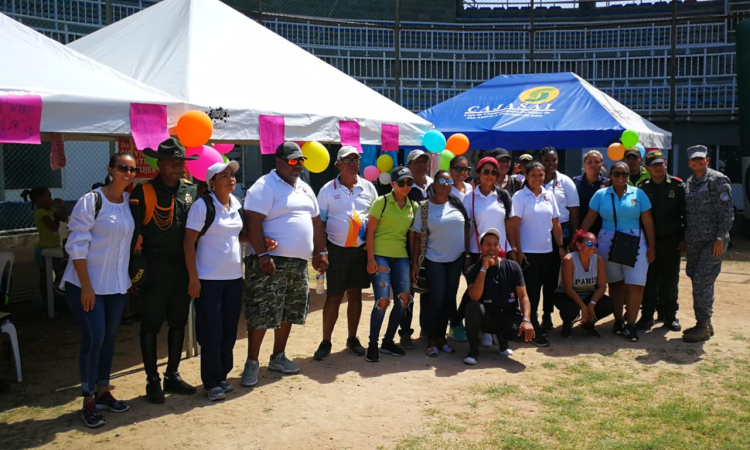  Deporte Social Comunitario, una jornada en la que participó la Fuerza Aérea Colombiana