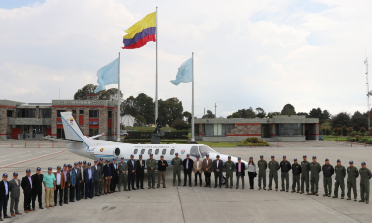 La Fuerza Aérea Colombiana retiro del servicio su Cessna Citation II C-550 FAC 1211