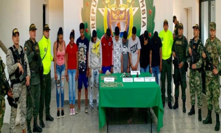 En Antioquia fueron capturados 10 integrantes del Clan del Golfo