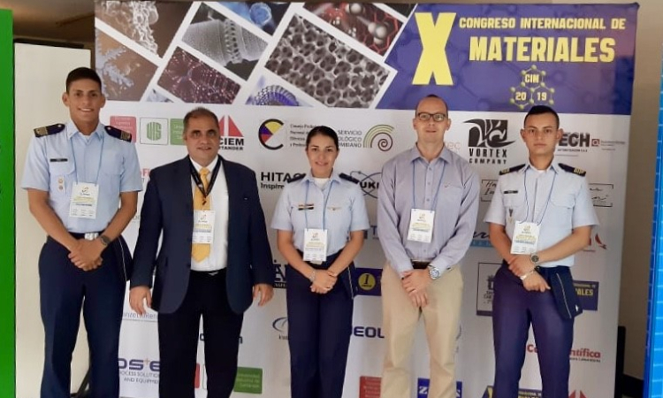 La Escuela Militar de Aviación participa en el X Congreso Internacional de Materiales CMI 2019