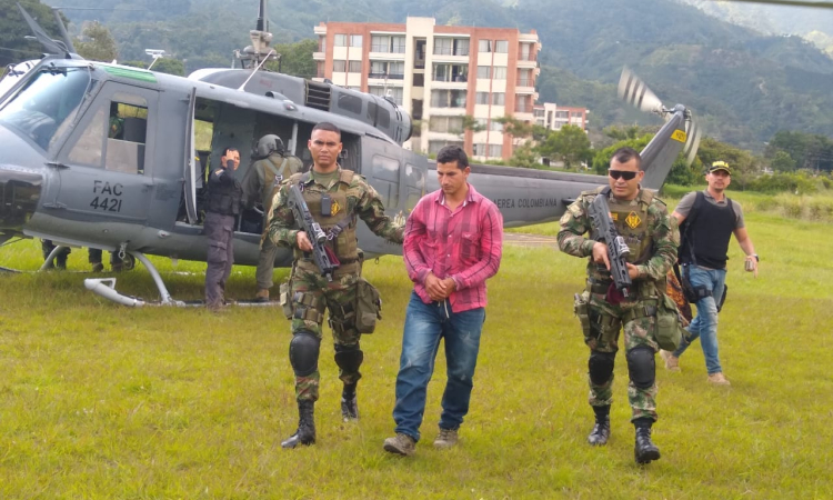 Alías "Piloso o Farid" fue capturado en el sur del Tolima durante operación militar 