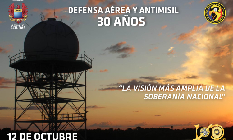 Defensa Aérea de aniversario: Tres décadas velando por la protección del espacio aéreo nacional