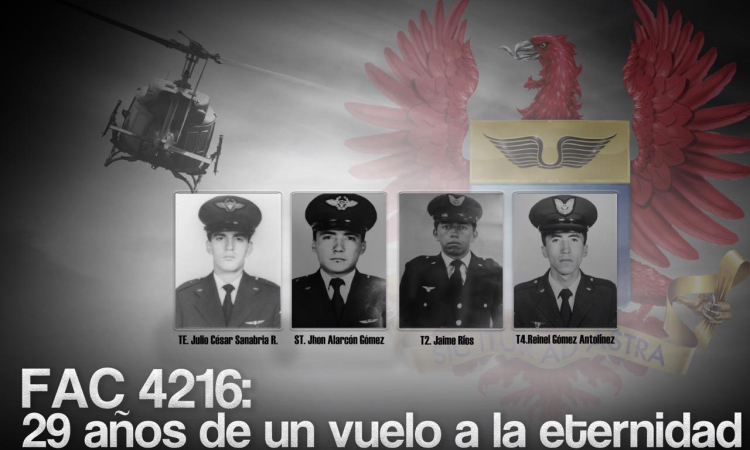 29 años del vuelo a la eternidad de los héroes de la “Operación Colombia”
