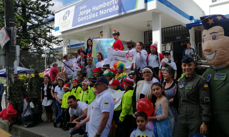 La Caravana de la Alegría llegó a más de 120 niños de los hospitales de Rionegro