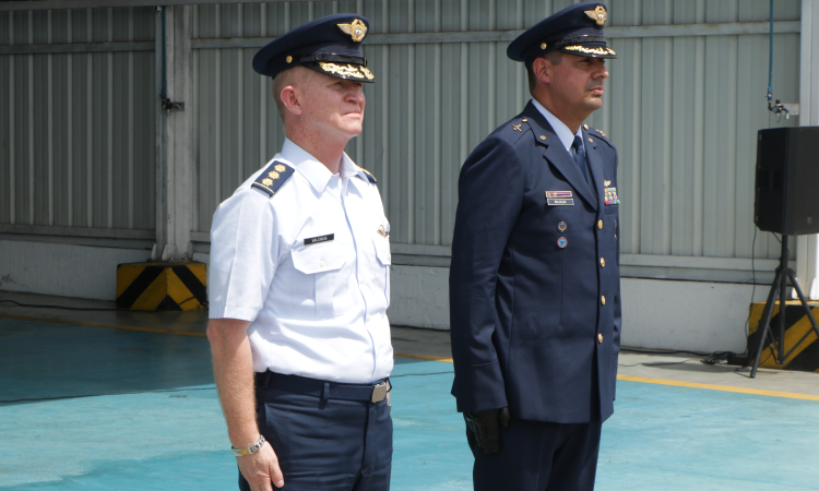 En ceremonia militar fue reconocido el nuevo comandante de la Base Aérea en Apiay