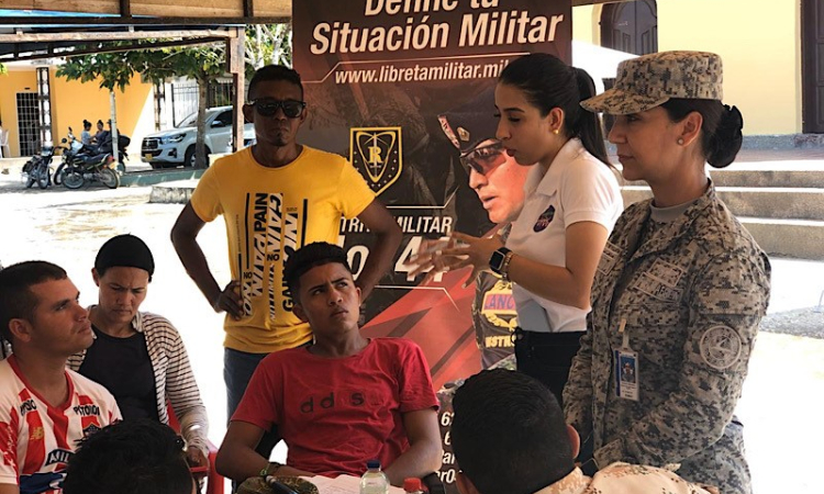 Fuerza Aérea Colombiana presente en la Feria del Diálogo y la Reconciliación en el Atlántico
