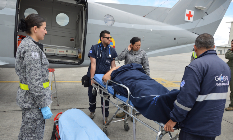 Traslado Aeromédico desde la Macarena a un hombre en delicado estado de salud 