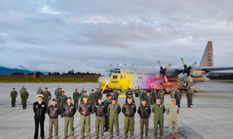 Despegó el Hércules C-130 rumbo a una nueva travesía 