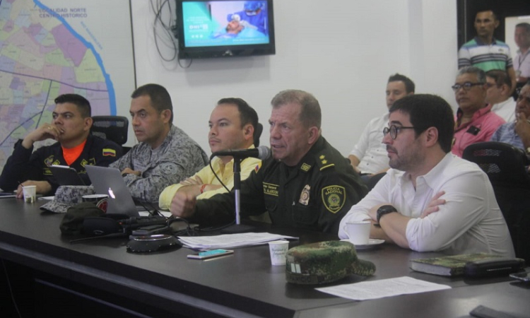En consejo de seguridad con la Alcaldía de Barranquilla, se dieron inicio a los preparativos del Carnaval