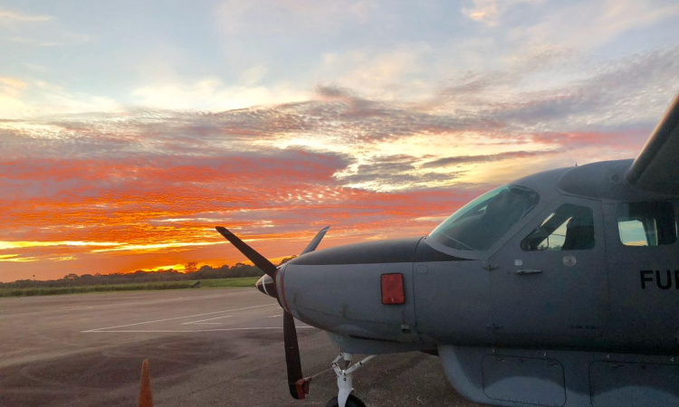 En el 2019 el Grupo Aéreo del Casanare voló, entrenó y combatió para vencer