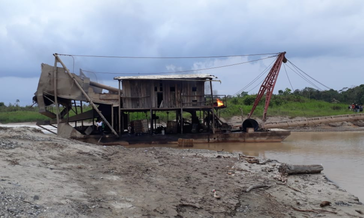 En Chocó fueron recuperadas 25 hectáreas utilizadas para minería ilegal
