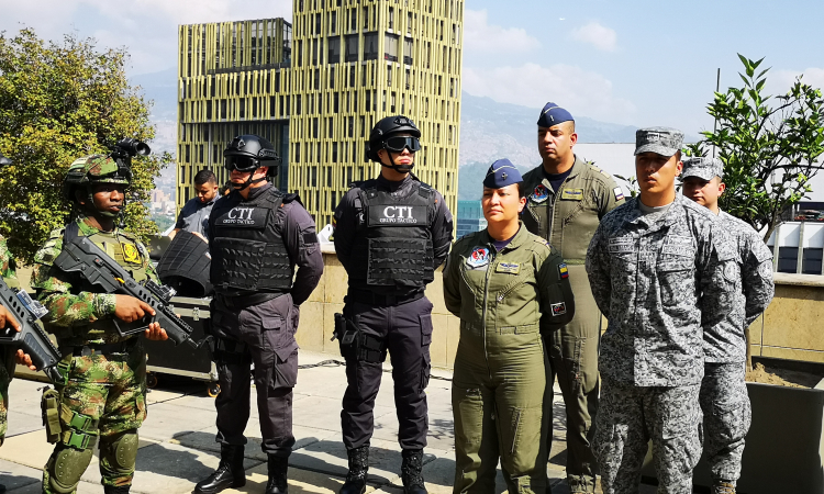 Lanzamiento de la Unidad Estratégica para la Seguridad y la Justicia Integral  en Medellín 