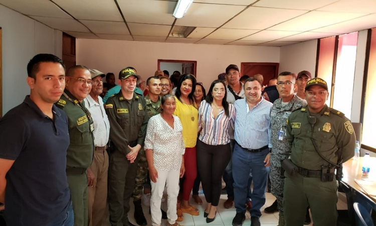 El CACOM 3 se reunió con autoridades de Atlántico y Bolívar