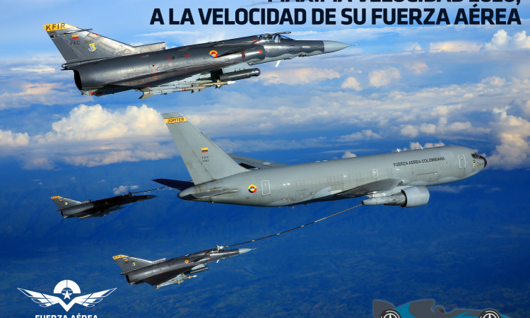 Su Fuerza Aérea Colombiana se sube al reto de Máxima Velocidad 2020