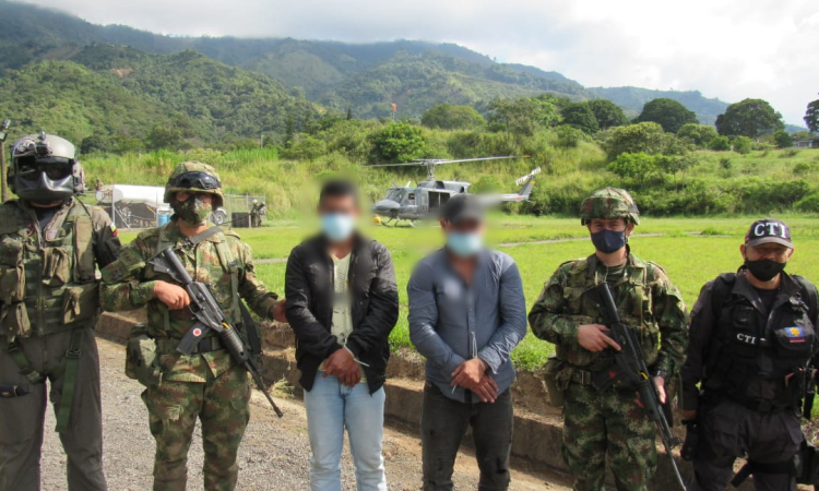 Contundente operación de las Fuerzas Militares en el Tolima, permite la captura de alias "Reneco"