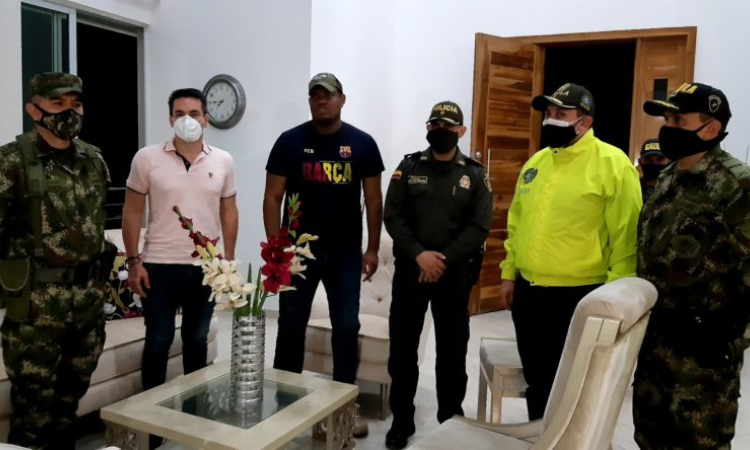 La Fuerza Aérea Colombiana participó en la búsqueda del abogado liberado en Córdoba