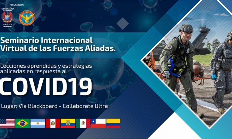 Fuerzas Aéreas del hemisferio comparten experiencias en atención a la emergencia sanitaria global del COVID-19