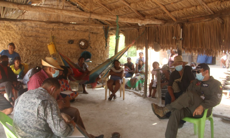 La Fuerza Aérea apoyará comunidad Wayúu en la Guajira