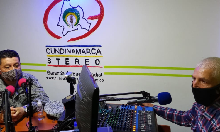 CAMAN participa en los micrófonos de la Emisora Cundinamarca Estéreo 