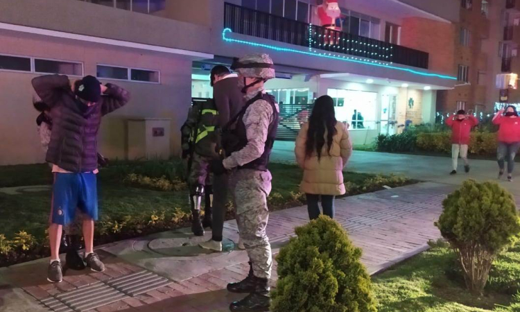 CAMAN realiza operativo de seguridad en Madrid Cundinamarca 