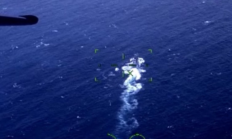 La Fuerza Aérea se une a la búsqueda del barco con bandera boliviana