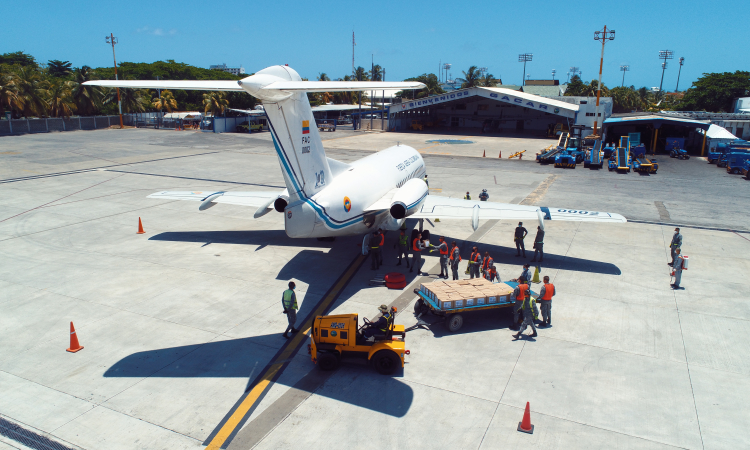  Operaciones aéreas decisivas para la reconstrucción del Archipiélago de San Andrés, Providencia y Santa Catalina 