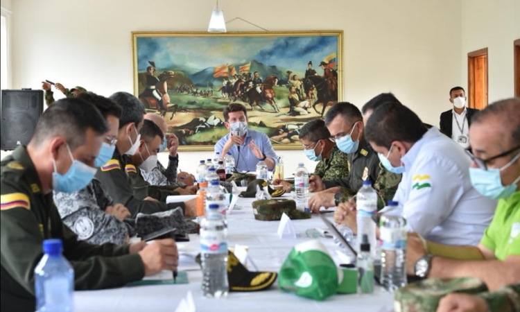 Consejo de seguridad en el municipio de Andes, Antioquia 