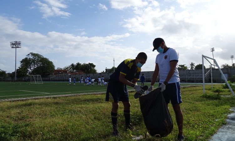 GACAR continúa apoyando las jornadas de embellecimiento de los escenarios deportivos en el Archipiélago 