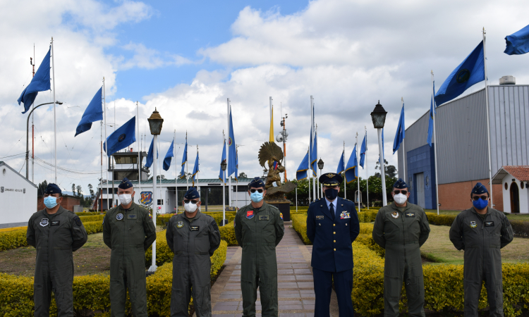 Visita Geoestratégica de la Fuerza Aérea Guatemalteca a CAMAN 