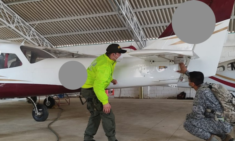 Inmovilizadas dos aeronaves, en el Caribe colombiano