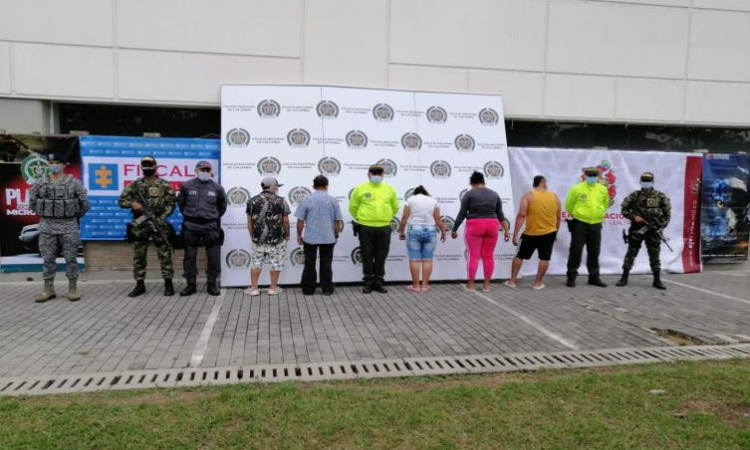 Seis detenidos, en contundente operativo contra el microtráfico en Tolima.