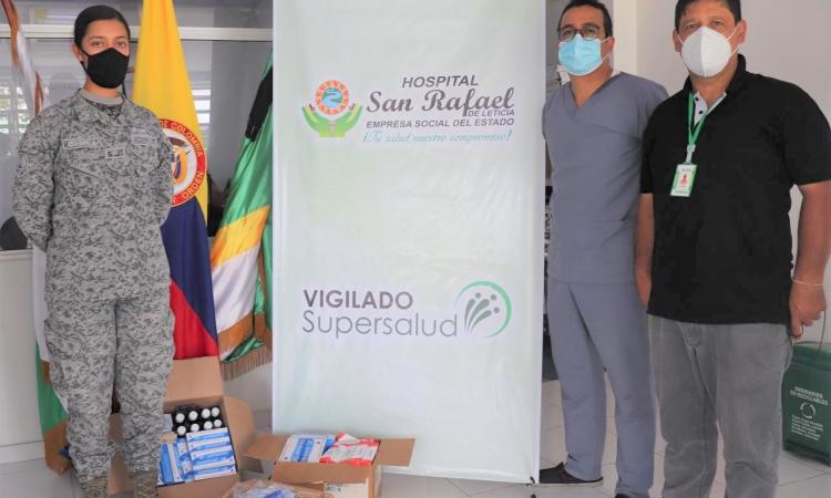 Hospital San Rafael de Leticia, recibe donación que beneficiará la atención médica en el Amazonas