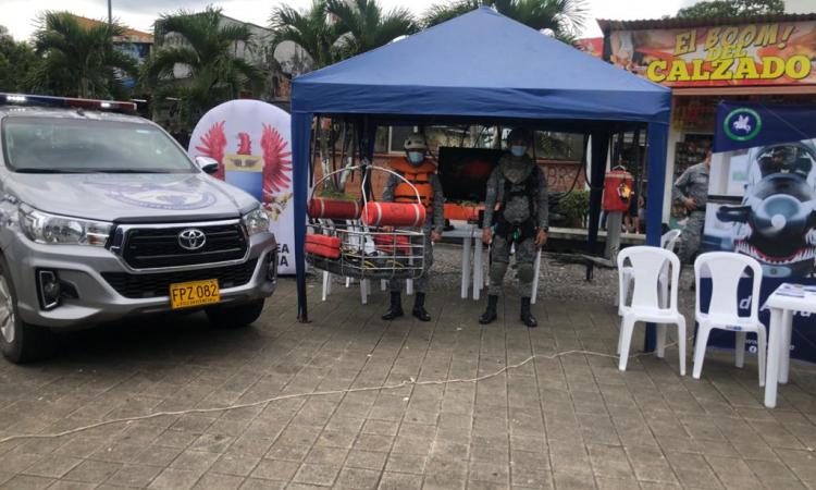 Exposición de seguridad se llevó a cabo en la ciudad de Villavicencio.