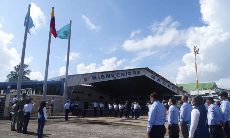 En San Andrés se conmemoraron los 102 años de la Fuerza Aérea Colombiana 